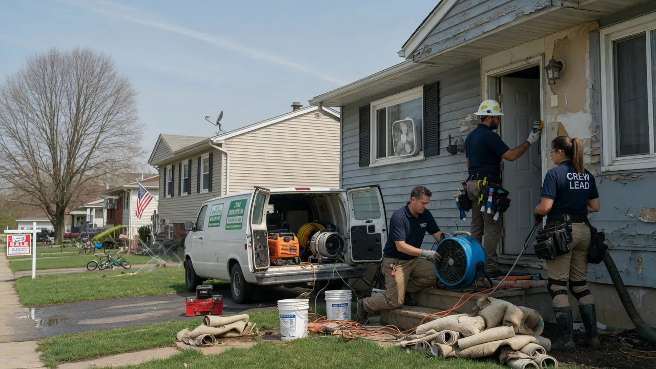 Flood Cleanup in Lewis, KS near me