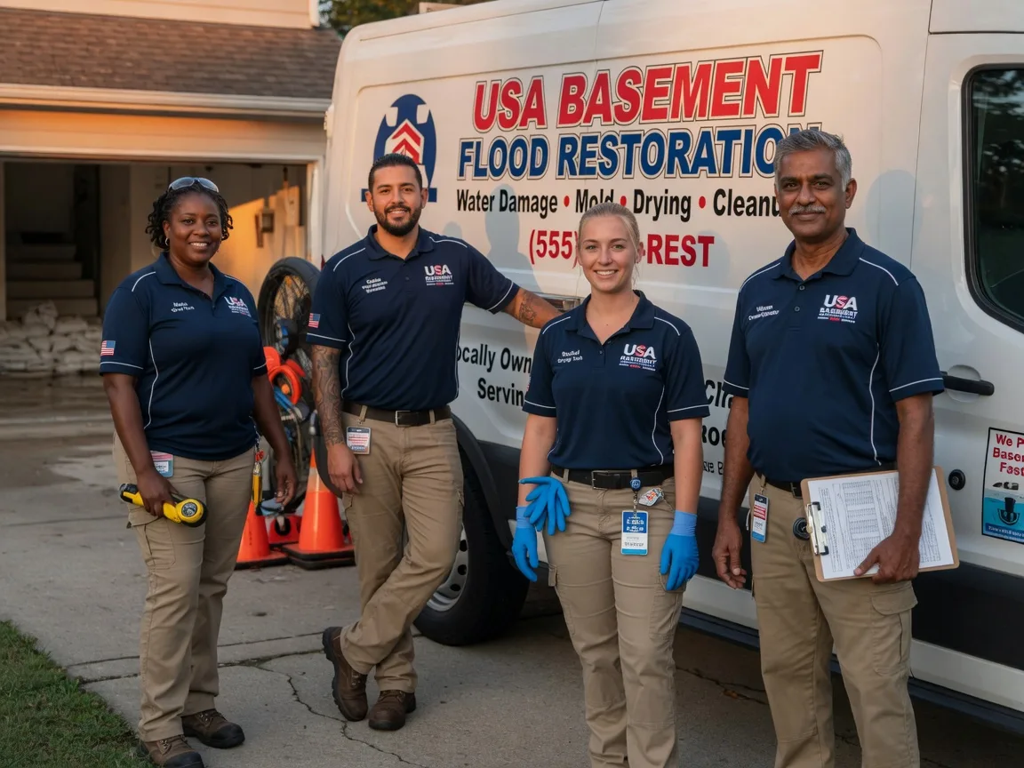 Basement Flood Cleanup company in Lewis, KS